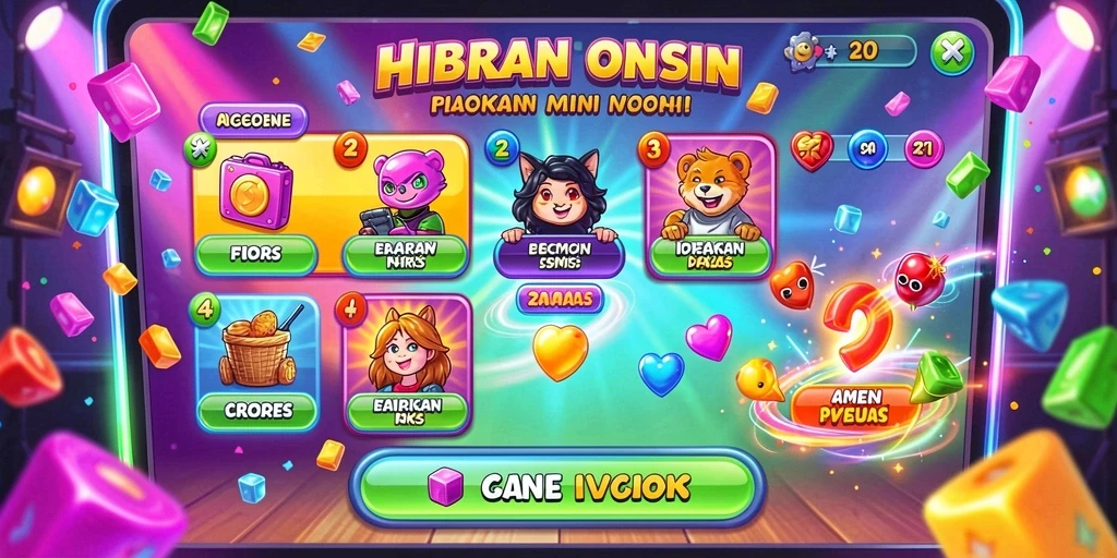 Tantangan level yang mendebarkan dan seru.