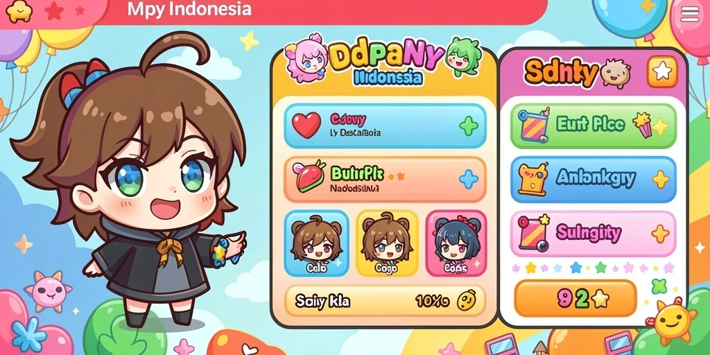 Menampilkan mode multiplayer dengan pemain lain.